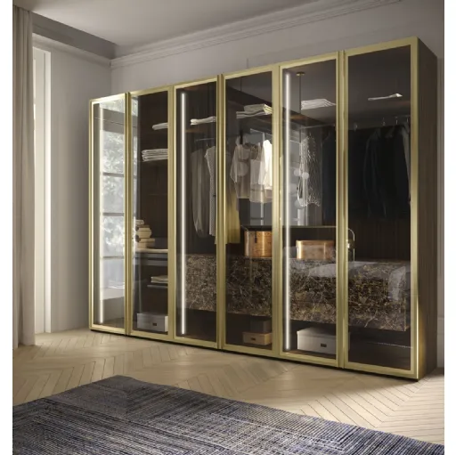 Armadio Afrodite Glass Battente di Adriatica
