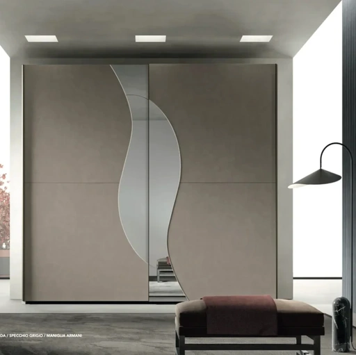 Armadio con anta scorrevole Luna di Artigianmobili