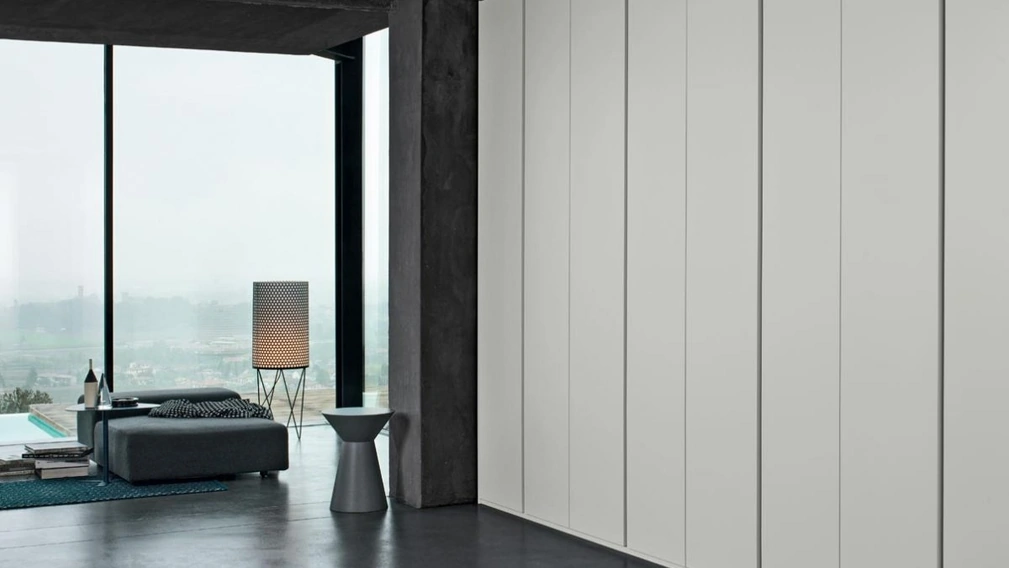 Armadio Groove laccato opaco di Giellesse