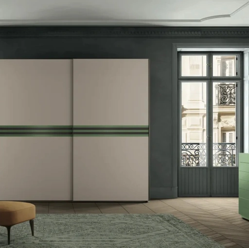 Armadio con anta scorrevole Fusion di Artigianmobili