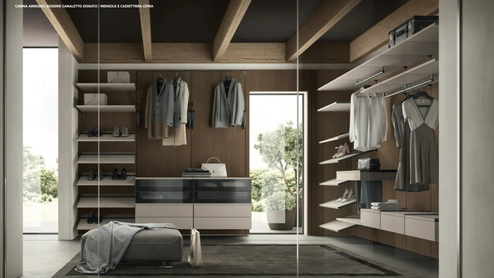 Cabina Armadio Systema 02 di Artigianmobili