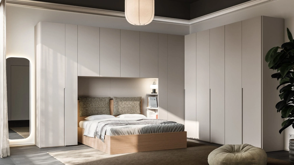 Armadio angolare a ponte Tratto 1200 31 di Orme