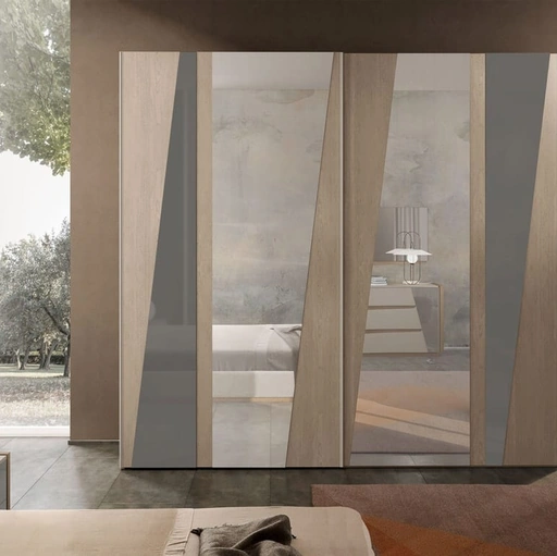 Armadio con ante scorrevoli Trend di Adriatica