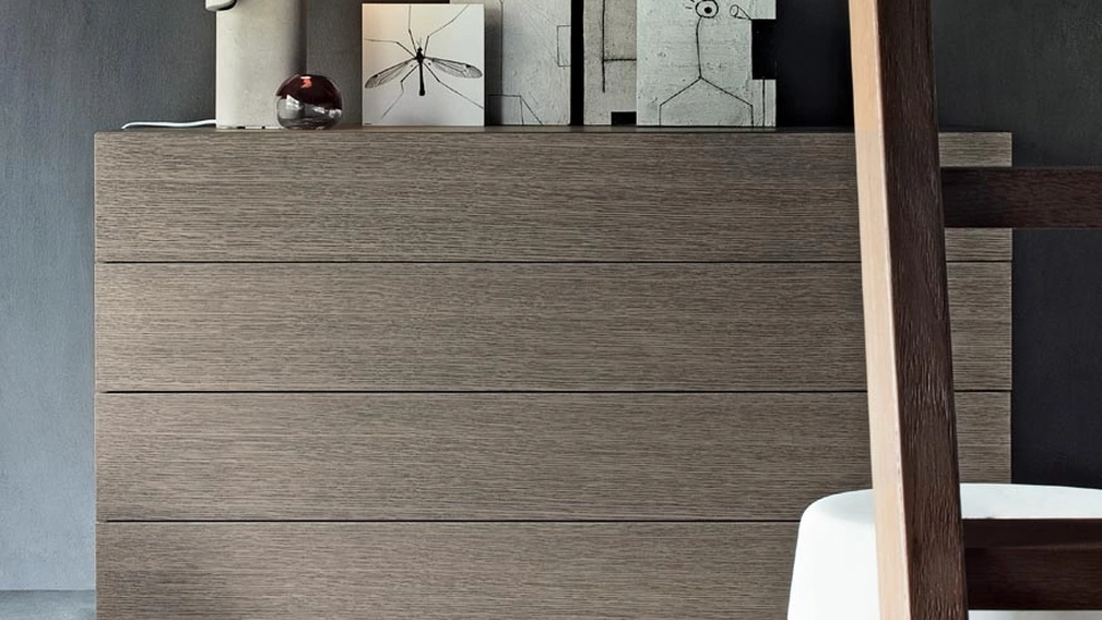 Comò Cube in rovere di Giellesse