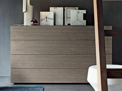 Comò Cube in rovere di Giellesse