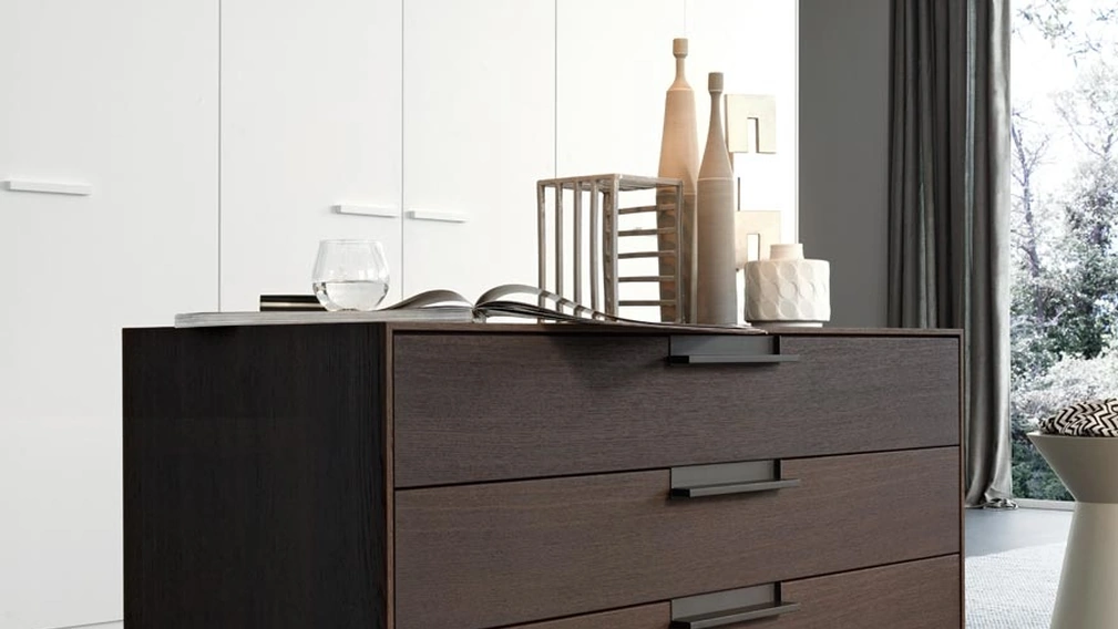 Comò Flat in rovere di Giellesse