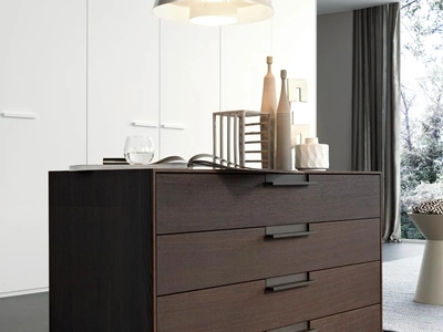 Comò Flat in rovere di Giellesse