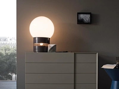 Comò Twist in legno laccato di Giellesse