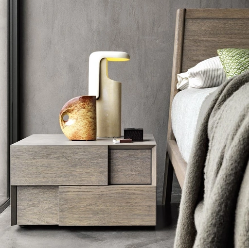 Comodino Twist in Rovere di Giellesse