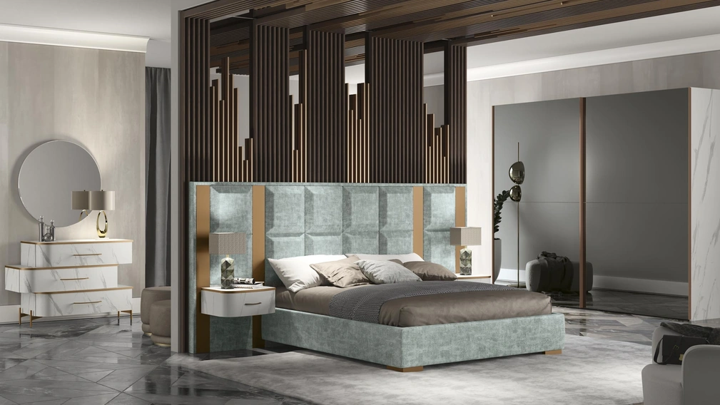 Letto di design Meraviglia di Adriatica