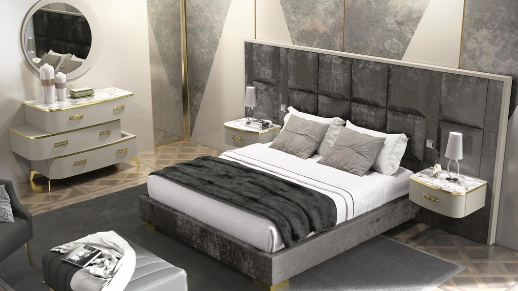 Letto di design Meraviglia di Adriatica