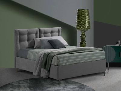 Letto Artemide in tessuto imbottito di Lettissimi