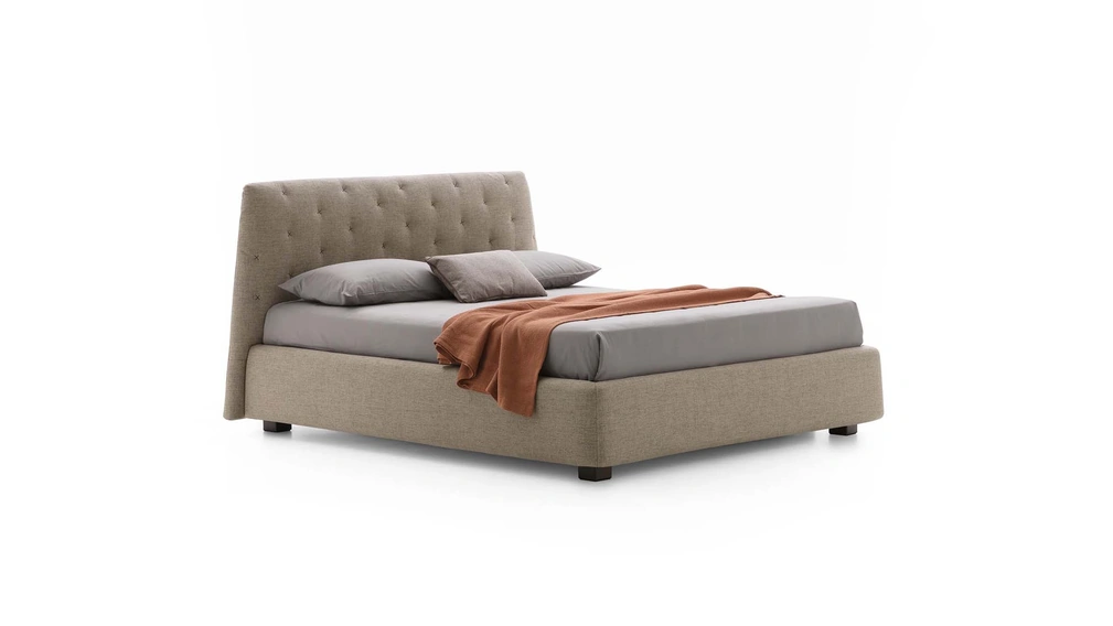 Letto matrimoniale con testiera Atrium di Le Comfort