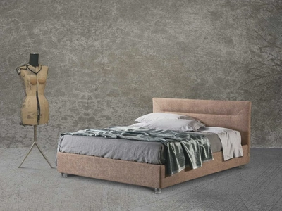 Letto in tessuto Centauro di Lettissimi