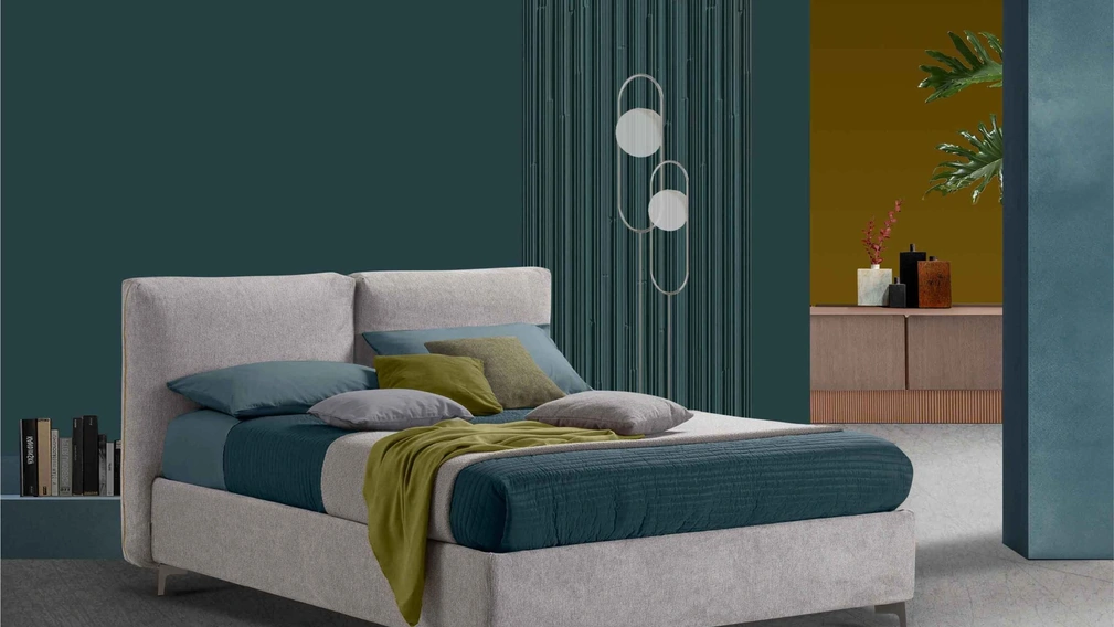 Letto imbottito Clio di Lettissimi