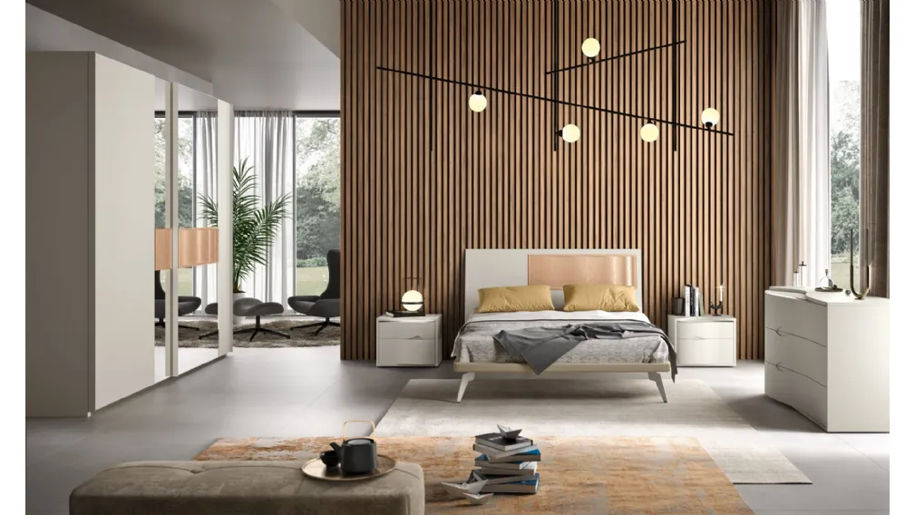 Letto con testiera Composizione 13 di Corso 11