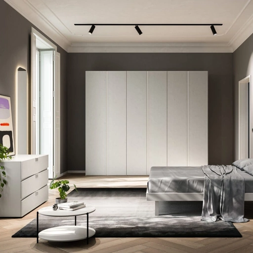 Letto con testiera Contra Night 02 di Orme