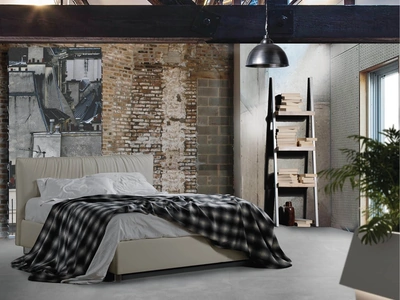 Letto con testiera Idra di Lettissimi