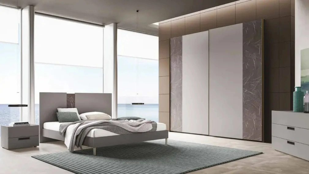 Letto matrimoniale Joker 2 di Artigianmobili