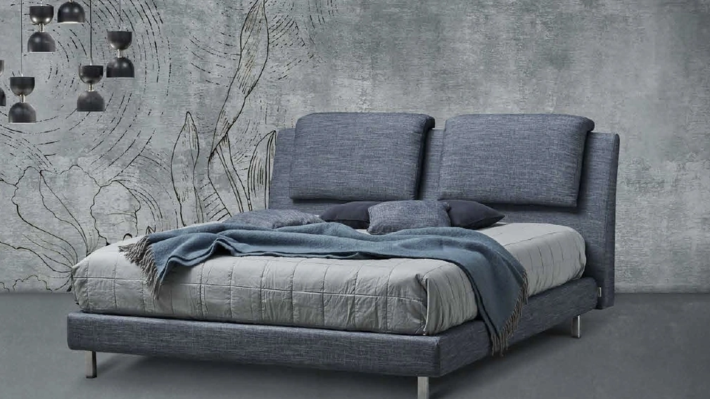 Letto con testiera Camelia di Lettissimi