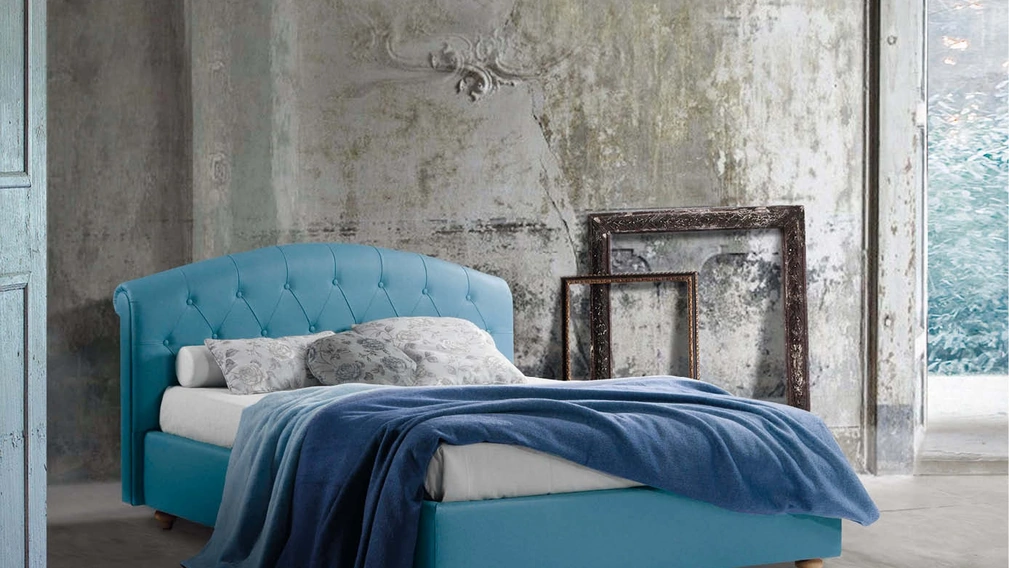 Letto con testiera Novecento di Lettissimi