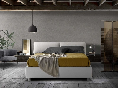 Letto con testiera contenitore Pegaso di Lettissimi