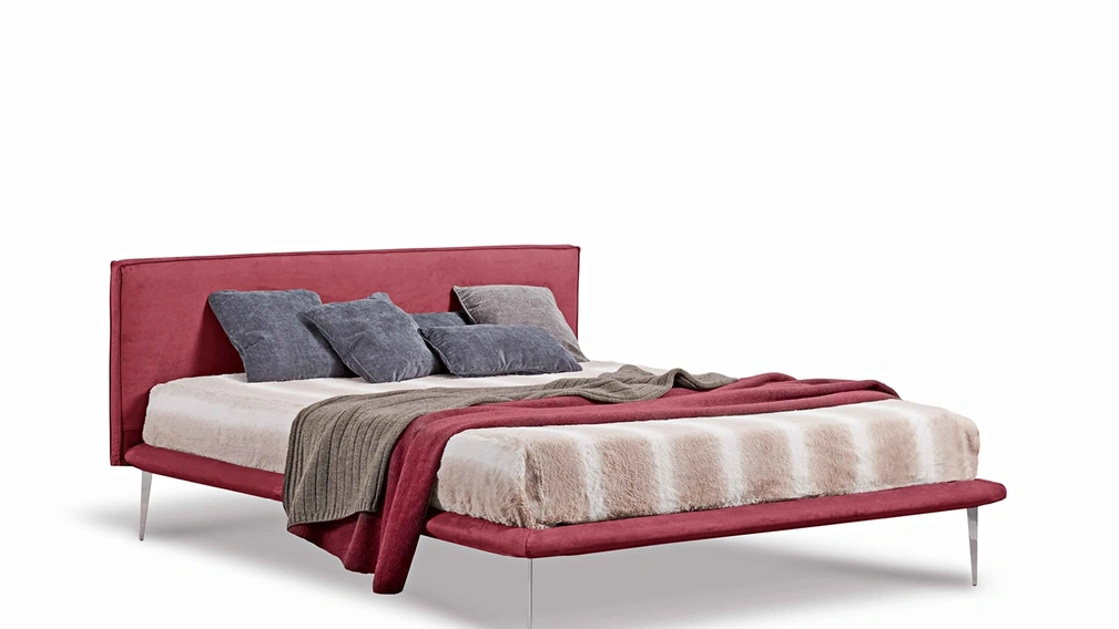 Letto in tessuto Trillo di Lettissimi