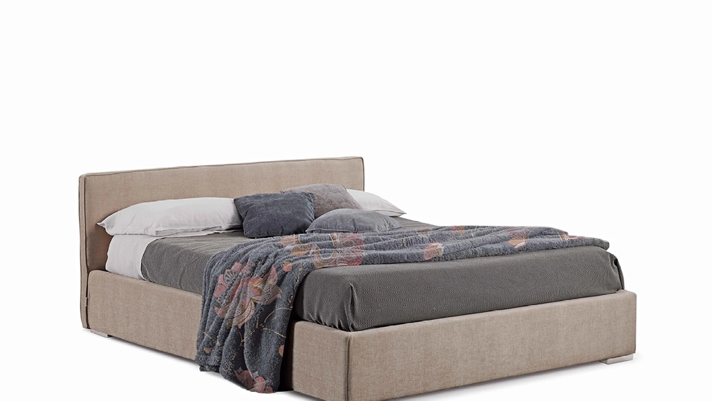 Letto in tessuto Trillo di Lettissimi