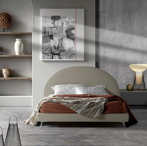 Letto con testiera arrotondata Rondò di Lettissimi