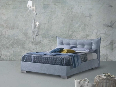 Letto imbottito Selene di Lettissimi