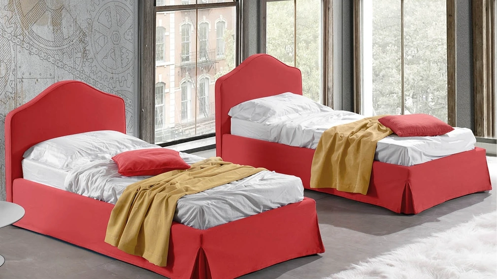 Letto singolo classico Romantico di Lettissimi 