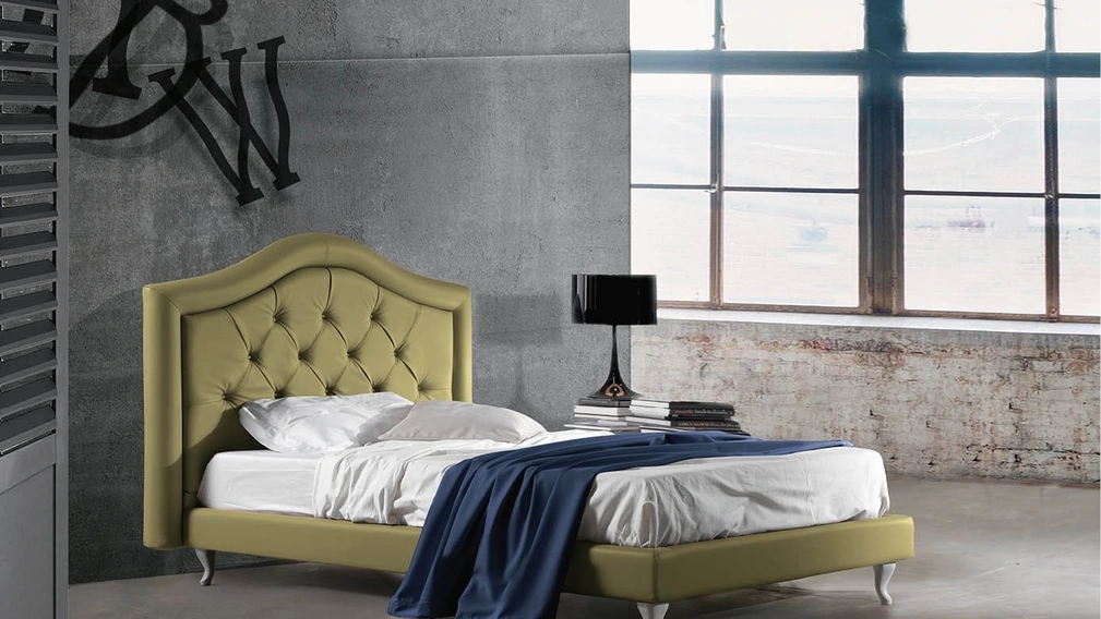 Letto singolo Sogno Capitonné di Lettissimi 