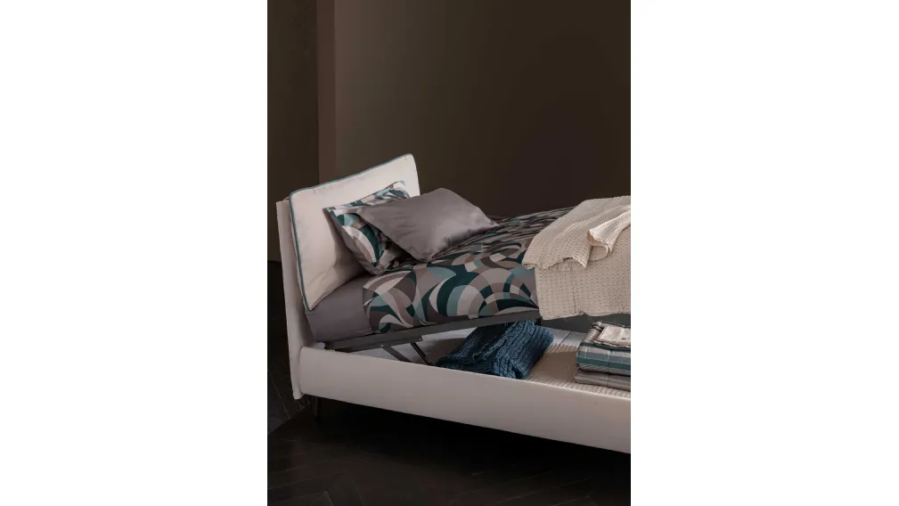 Letto singolo con box contenitore Soul Young Nisida di Altrenotti