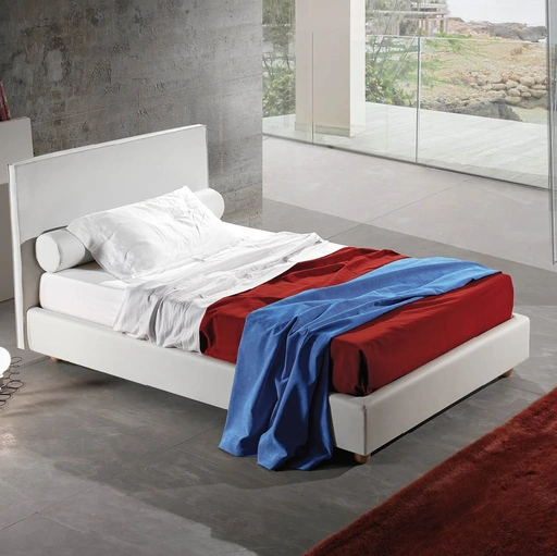Letto singolo Vela Liscio di Lettissimi 