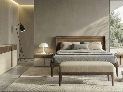 Letto con testiera Talitha di Fasolin