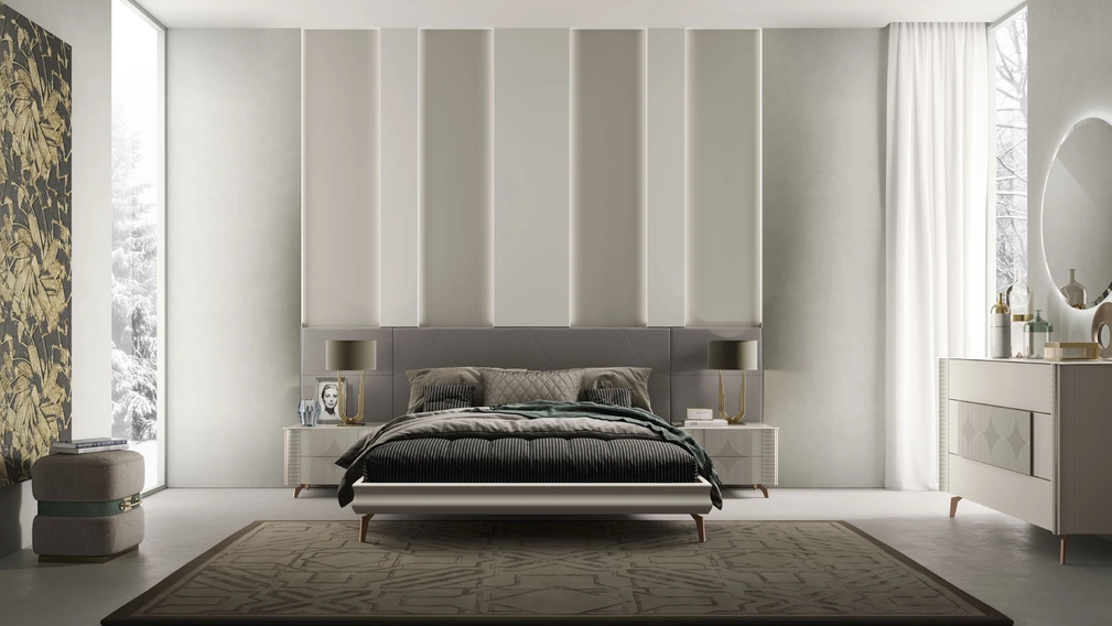 Letto Tiffany e Bijoux di Artigianmobili