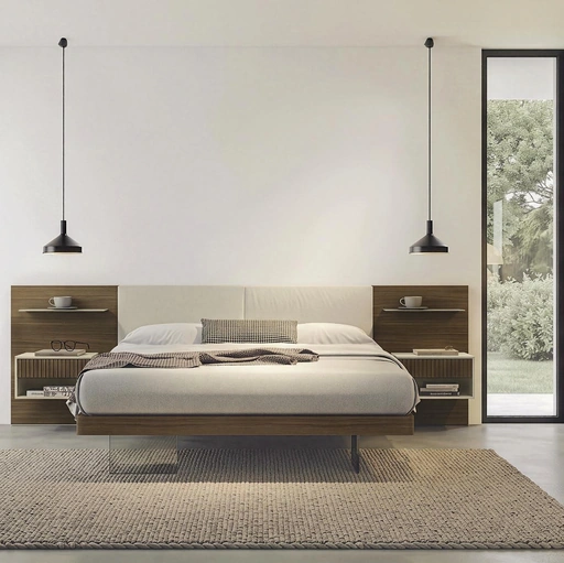 Letto Wall Boiserie di Fasolin