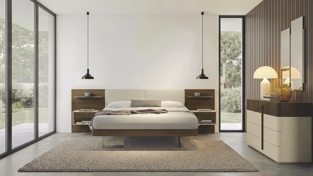 Letto Wall Boiserie di Fasolin