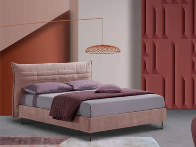 Letto imbottito Zefiro di Lettissimi