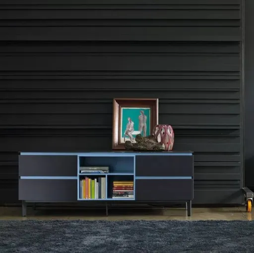 Madia Cosmopolitan Cristallo Blu di Bontempi