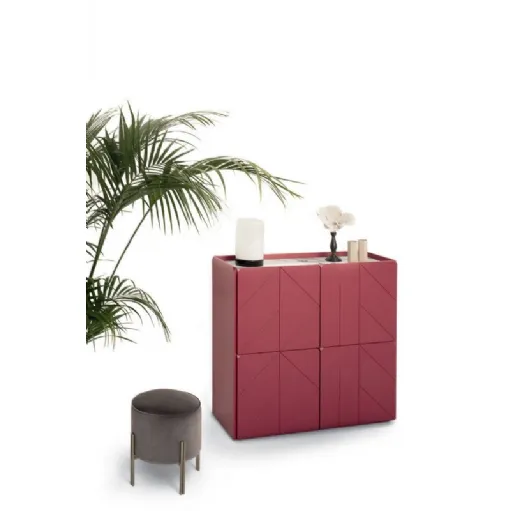 Madia Pica Legno Laccato Decorato 5 di Bontempi
