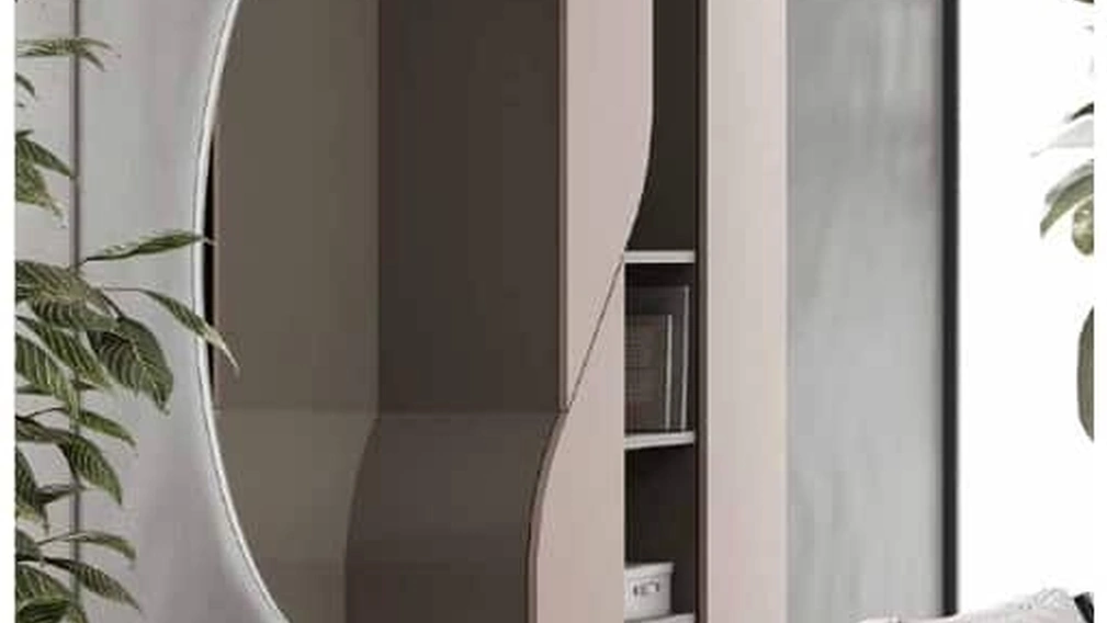 Mobile ingresso Velvet 4-0 C4 Cipria di Artigianmobili