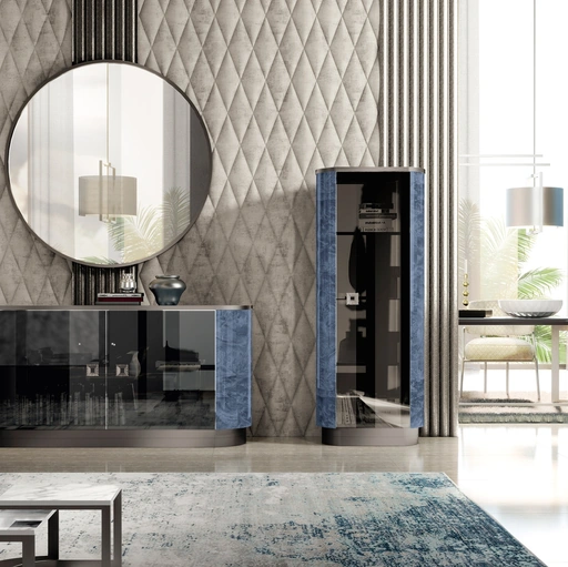 Parete Attrezzata in radica Duse di Adriatica