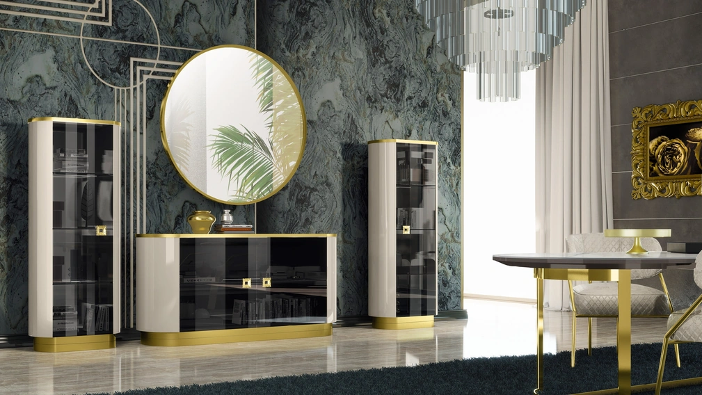 Parete Attrezzata Duse Laccato di Adriatica