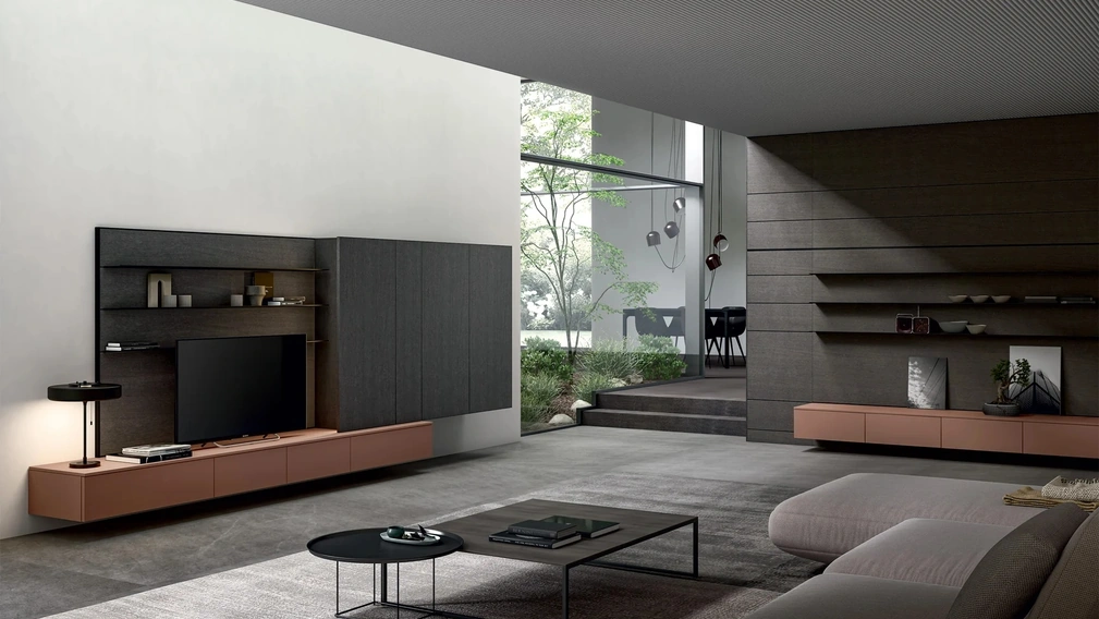 Parete Attrezzata Living Asia di Arredo3