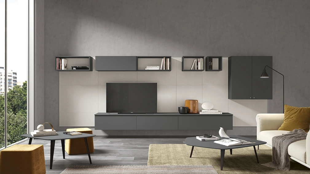 Parete Attrezzata Night & Day L21 di Colombini Casa