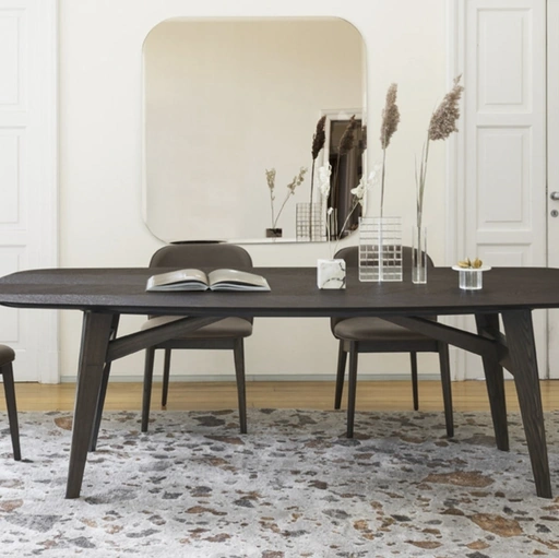 Sedia in pelle Abrey di Calligaris