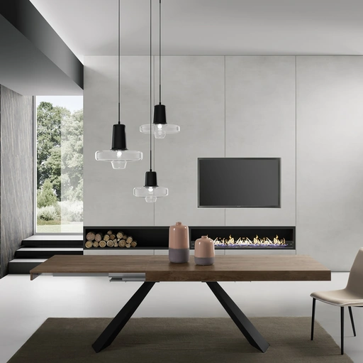 Tavolo allungabile Coast in melaminico di Zamagna