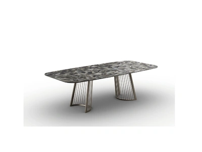 Tavolo Ettore in vetroceramica di Zamagna