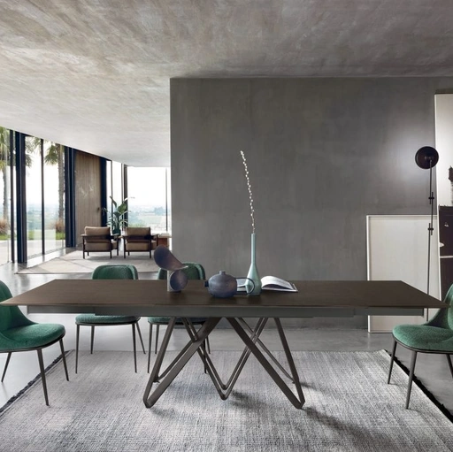 Tavolo Roulette finitura Rovere Moka di Sedit